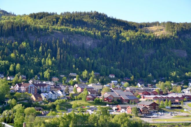 The view towards Sundreberget. Photo Ål Utvikling