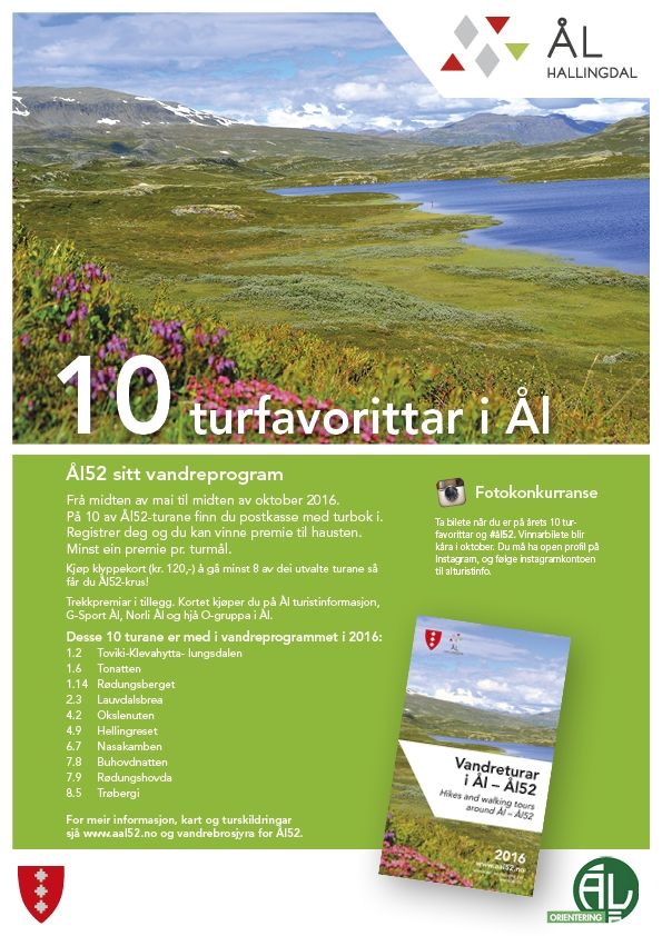 Ål52-  10 turfavorittar sommaren 2016